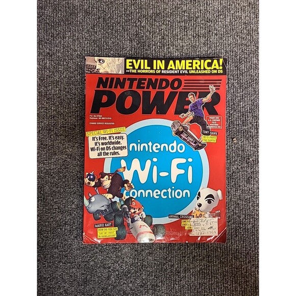 2006 NINTENDO POWER 199 The Legend Of Zelda Twilight Princess Animal Crossing DS - Picture 1 of 9